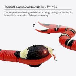 USB Rechargeable Smart Sensing Snake Toy For Cats