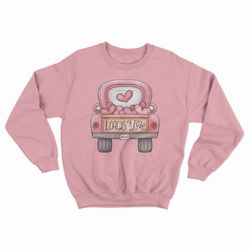 loads of love xoxo valentine day gift shirt crewneck sweatshirt matching sweater