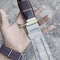 Custom Handmade Damascus Steel Heavy Duty Crocodile Dundee Hunting Bowie Knife Evergreen Cutlery 2