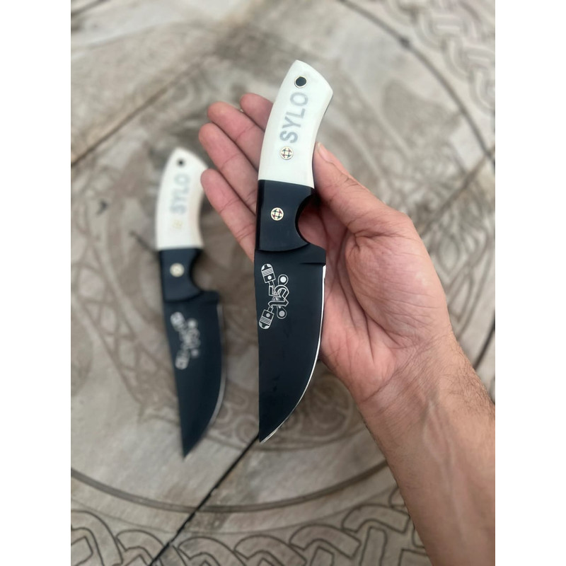 SYLO Crossed Piston 15Knife Full Tang Hand Forged J2 Steel EC 0