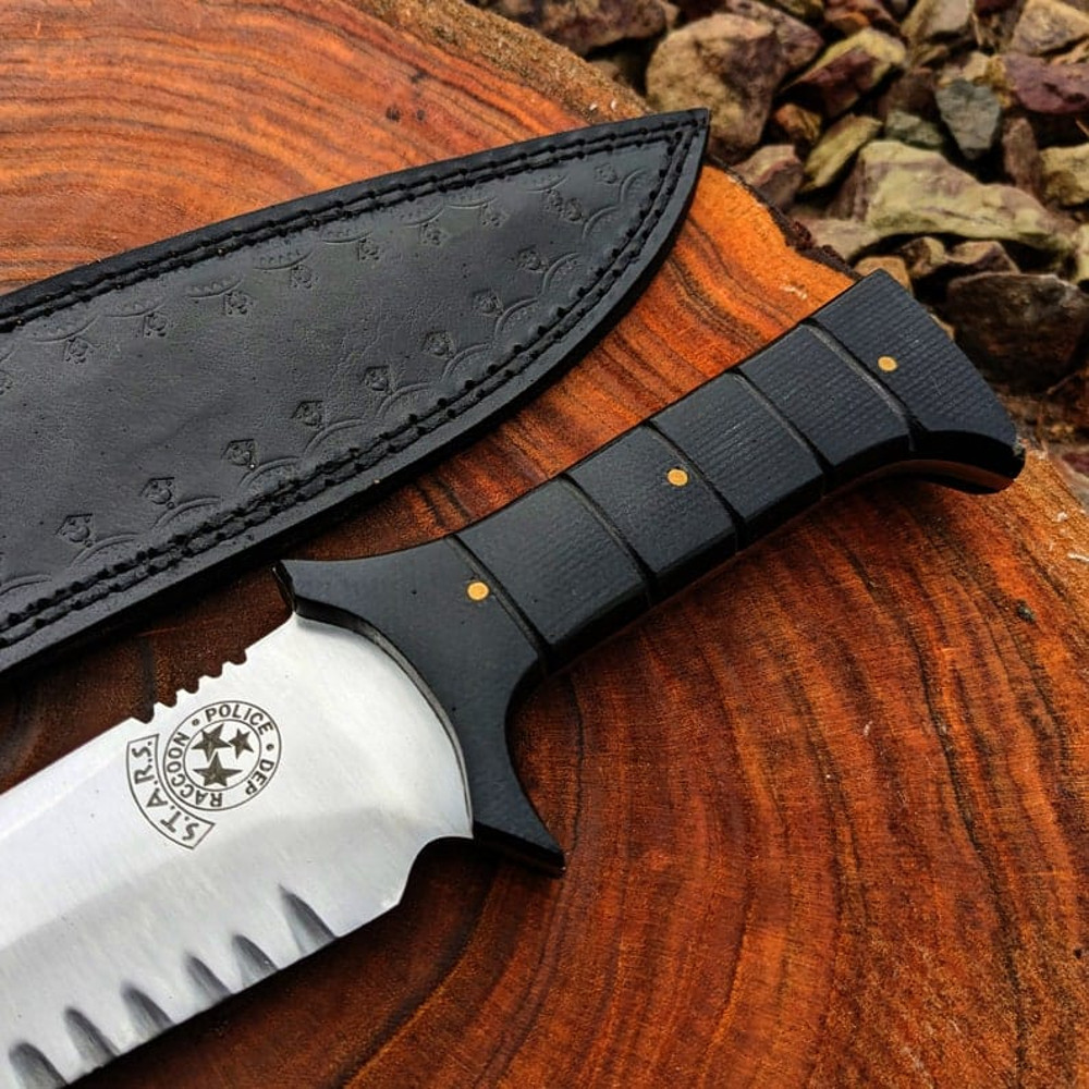Custom Handmade D2 Steel Full Tang Free Sheath Christmas Gift EC 3