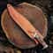 Handmade 18 Rambo Movie Replica Hunting Survival Bowie Knife Fixed Blade Knife With Leather Sheath Christmas Gift EC 1