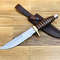 12 Inches HAND FORGED Full Tang D2 Steel Hunting Knife Leather Sheath Best Gift 1