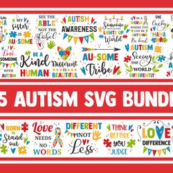 autism svg bundle awareness mom puzzle baby piece designs autistic cricut png