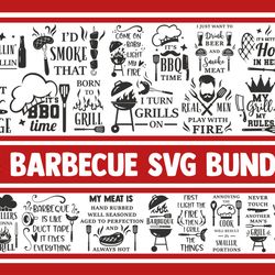 Barbecue svg bundle bbq grilling king of the grill dad fathers day designs quotes cricut