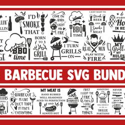 barbecue svg bundle bbq grilling king of the grill dad fathers day designs quotes cricut
