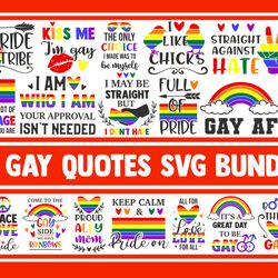 gay pride svg bundle lgbt pride rainbow designs quotes flag cricut