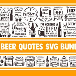 Beer svg bundle alcohol drinking dad mug designs funny quotes stein man cricut