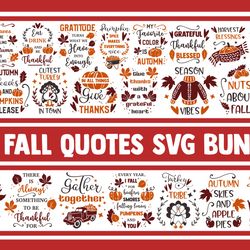 fall svg bundle autumn pumpkin turkey thanksgiving thankful blessed sign designs quotes