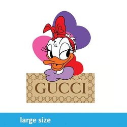 daisy duck gucci disney jpeg image cartoon digital file