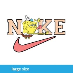 nike spongebob squarepants jpeg image cartoon digital file