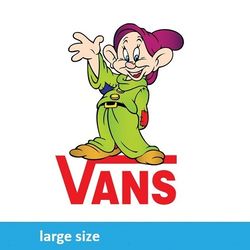 vans dopey snow white and seven dwarfs png jpeg image cartoon digital file