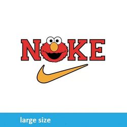 nike elmo sesame street jpeg image cartoon digital file