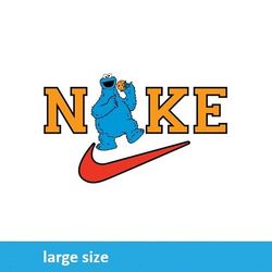 nike cookie monster jpeg image cartoon digital file