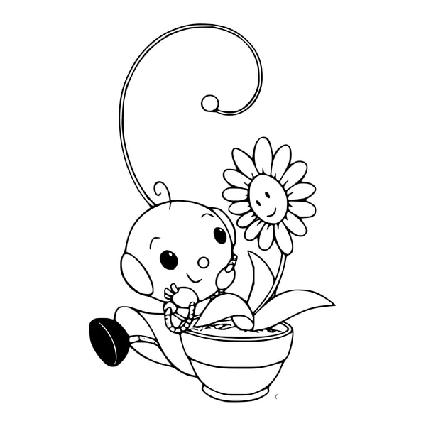 Drawing Page Roly Poly Roly Poly Coloring Page