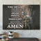 Bible Verse Canvas Painting - Jesus Canvas Art - Prayer Warrior Lion Canvas Poster.jpg