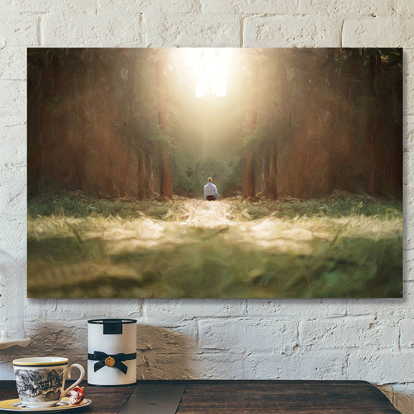 Come Follow Me - Jesus Christ Art - Jesus Canvas Poster - Jesus Wall Art - Christ Pictures - Gift For Christian1.jpg