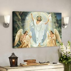 God Canvas 27 - Jesus Canvas - Christian Gift - Jesus Canvas Painting - Jesus Canvas Art - Bible Verse Canvas Wall Art
