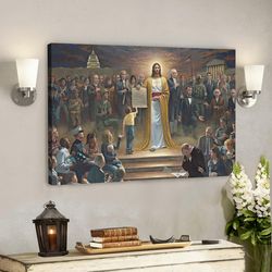 God Canvas 30 - Jesus Canvas - Christian Gift - Jesus Canvas Painting - Jesus Canvas Art - Bible Verse Canvas Wall Art