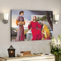 God Canvas 33 - Jesus Canvas - Christian Gift - Jesus Canvas Painting - Jesus Canvas Art - Bible Verse Canvas Wall Art