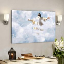 God Canvas 36 - Jesus Canvas - Christian Gift - Jesus Canvas Painting - Jesus Canvas Art - Bible Verse Canvas Wall Art