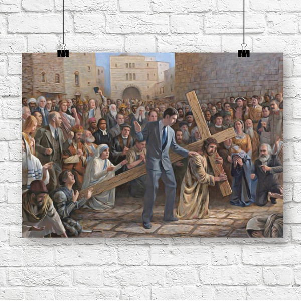 God Canvas 42 - Jesus Canvas - Christian Gift - Jesus Canvas Painting - Jesus Canvas Art - Bible Verse Canvas Wall Art - Scripture Canvas1.jpg