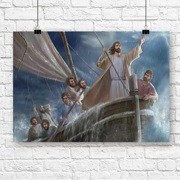 God Canvas 45 - Jesus Canvas - Christian Gift - Jesus Canvas Painting - Jesus Canvas Art - Bible Verse Canvas Wall Art - Scripture Canvas1.jpg