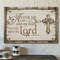 God Canvas Prints - Jesus Canvas Art - As For Me And My House We Will Serve The Lord Canvas - Bible Verse Wall Art.jpg