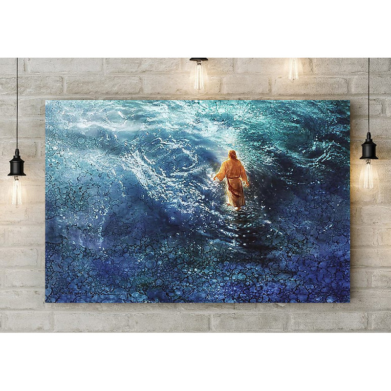 Jesus Walk Through The Ocean Poster1.jpg
