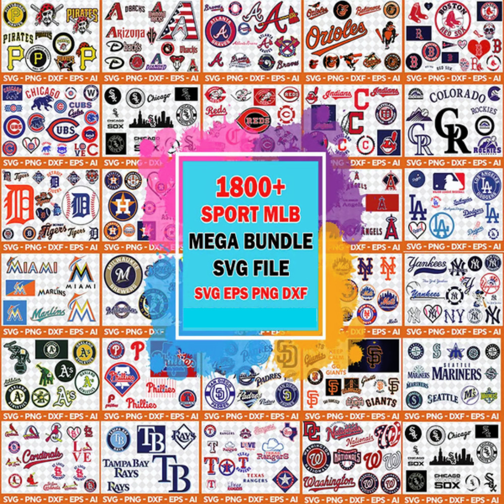 All Team MLB SVG Bundle (4).png