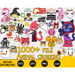 1000 animal crossing svg bundle, animal crossing svg, gamer svg, bundle svg, cartoon svg
