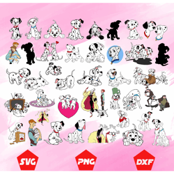 dalmatian svg bundle, dalmatiner svg, 101 dalmatians clip art, dalmatians png, bundle svg - download file
