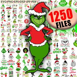 bundle grinch svg - bundle grinch design, grinch svg bundle, merry christmas svg - logo christmas svg - instant download