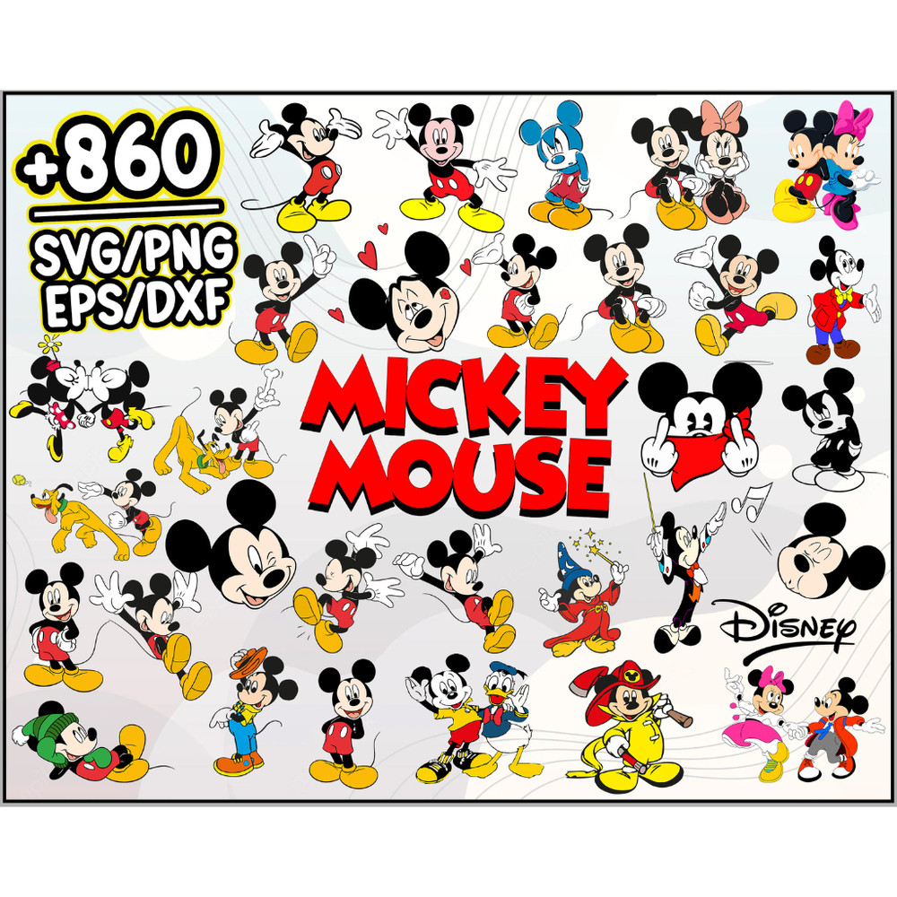 Mickey Mouse SVG bundle.png