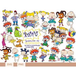 rugrats svg bundle files for cricut, silhouette, rugrats svg, rugrats svg files, rugrats svg bundle