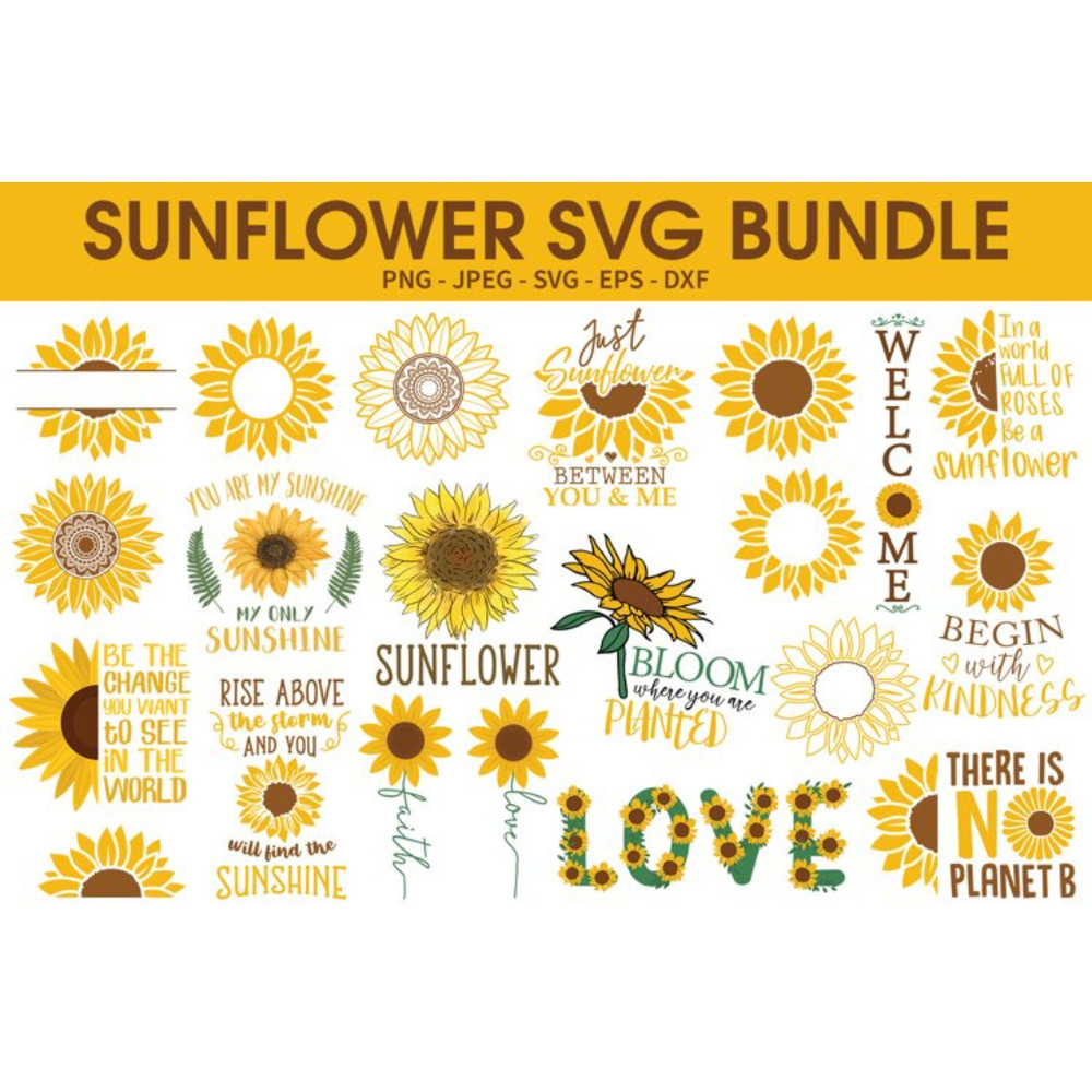 Sunflower SVG bundle.png