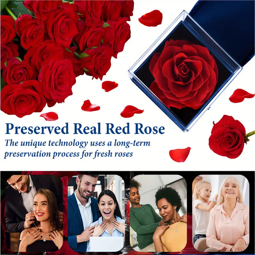 Rose Gifts For Mom Her Girlfriend Women With I Love You Necklace In 100 Languages (8).png