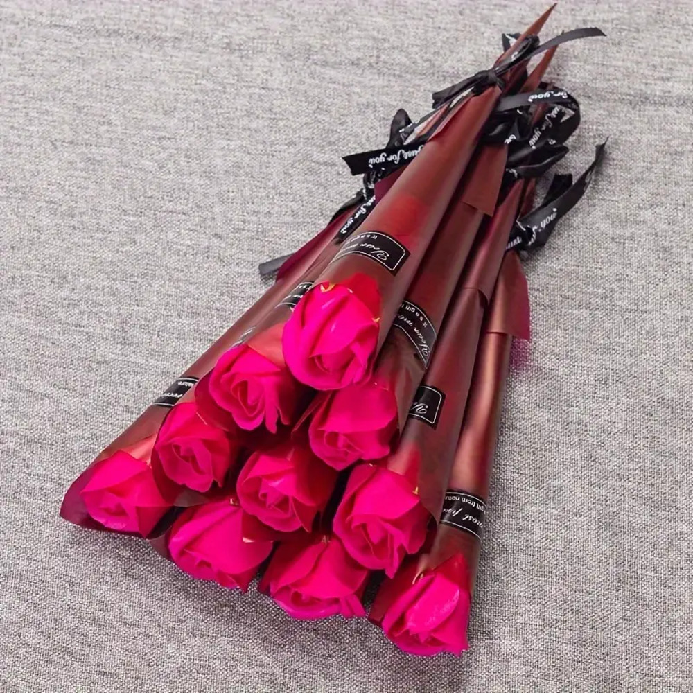 10pcs, Valentine's Day Gift Rose Festival Artificial Flower (7).png