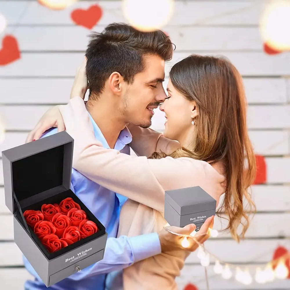 Water Drop Pendant Necklace Crystal Adjustable Ring Set With Red Rose Jewelry Storage Box (3).png