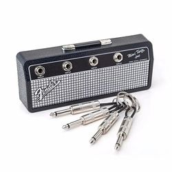 key holder storage rack guitar wall jack keychain vintage blues music amplifier