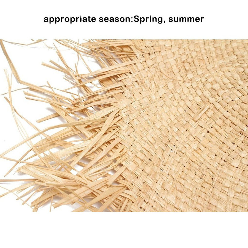 Vintage Straw Sunscreen Hat for Women Perfect Beach Sun Hat for Summer Fashion  Outdoor Activities