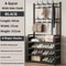 DIY Doorway Shoe Rack Clothes Hanger MultiLayer Living Room Organizer For Hats Shoes And Storage S 6