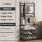 DIY Doorway Shoe Rack Clothes Hanger MultiLayer Living Room Organizer For Hats Shoes And Storage S 7