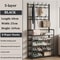 DIY Doorway Shoe Rack Clothes Hanger MultiLayer Living Room Organizer For Hats Shoes And Storage S 17