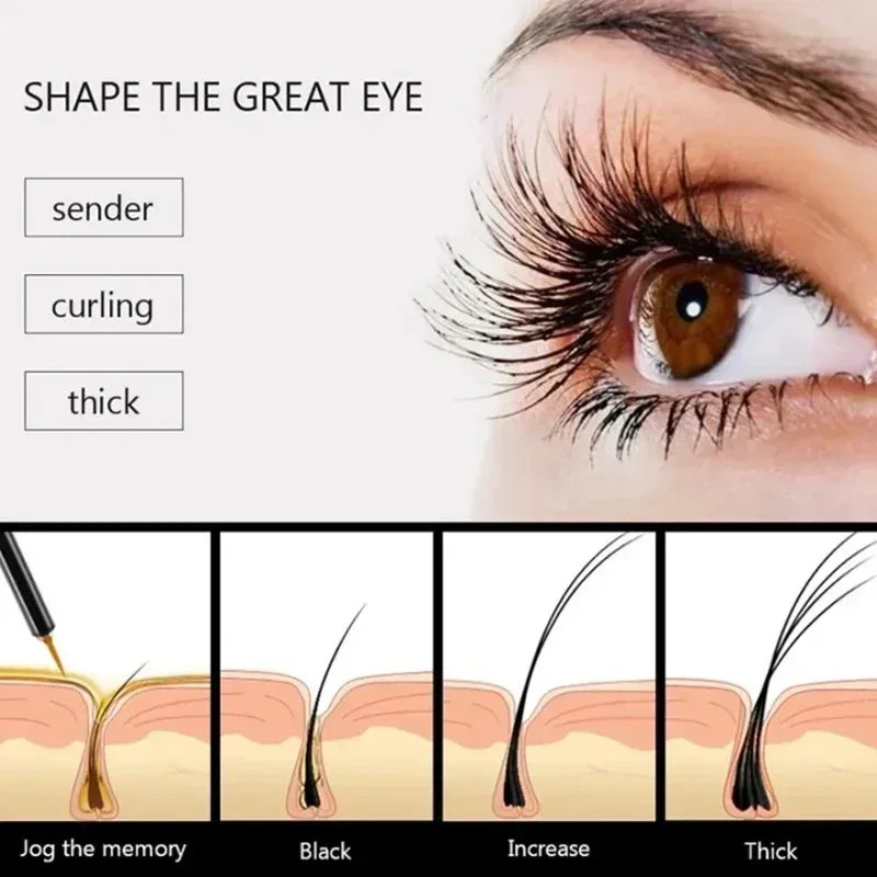 Fast Growth Eyelash Serum For Lengthening Thickening Lashes Natural Curling Lash Lifting Care 3