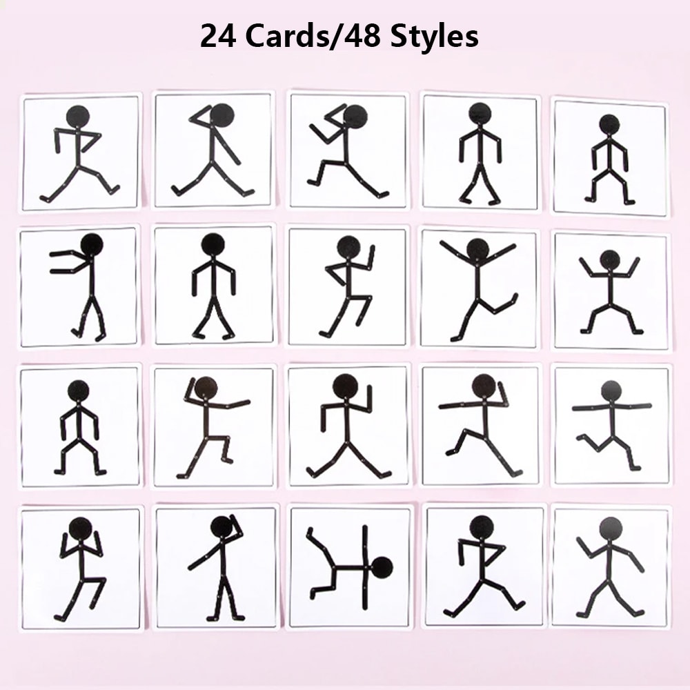 Stick Sporty Men Puzzle Set Early Learning Montessori Material For Kids 3 Brain Teaser Fine Motor 4