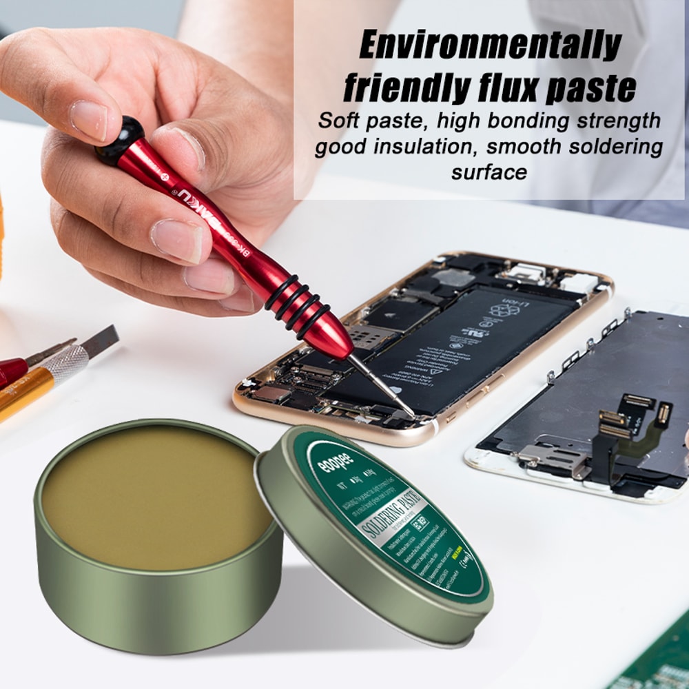 Premium No Clean Soldering Flux Paste Lead Free Water Wash Rosin For Chip Level PCB Repair Phone El 1