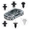 Auto Fastener Clip Kit Mixed Car Body Push Retainer Pins Rivets for Door Trim Bumper and Panel R