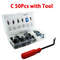 Auto Fastener Clip Kit Mixed Car Body Push Retainer Pins Rivets For Door Trim Bumper And Panel Rep