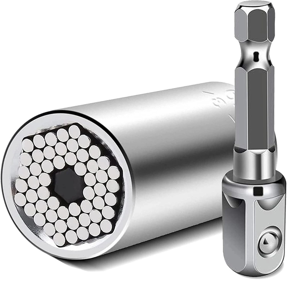 Magic Multi Hand Tools Universal Torque Wrench Power Drill Adapter Ratchet Bushing Spanner Key  Soc 10